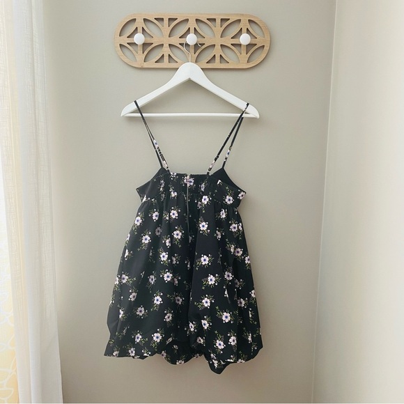 Free People Bubble Mini Dress Black Sz XS - Picture 8 of 11